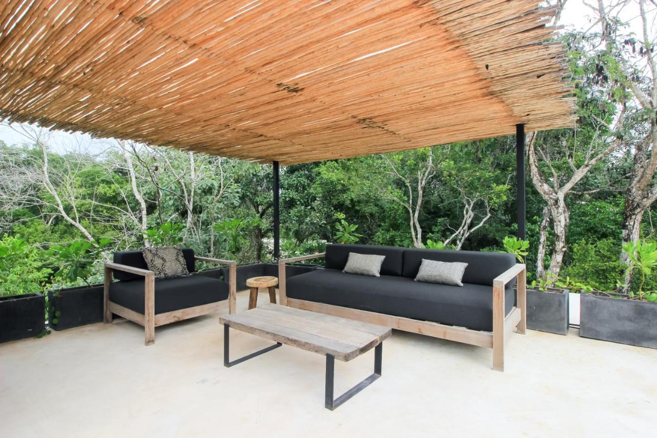 Elegant Boho Style Villa Jungle Views In Rooftop Deck & Outstanding Raw Pool In Holistika Tulum Kültér fotó