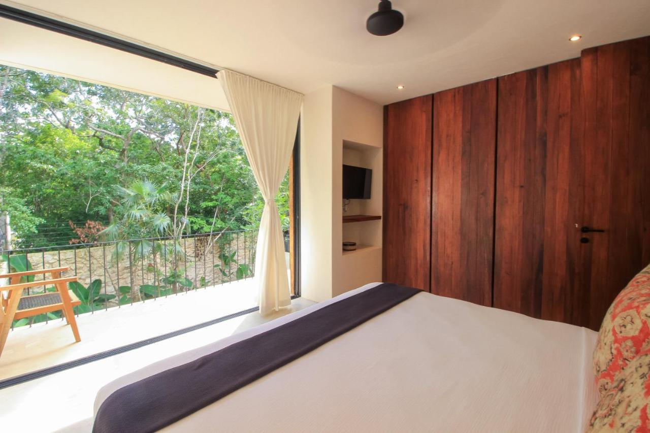 Elegant Boho Style Villa Jungle Views In Rooftop Deck & Outstanding Raw Pool In Holistika Tulum Kültér fotó